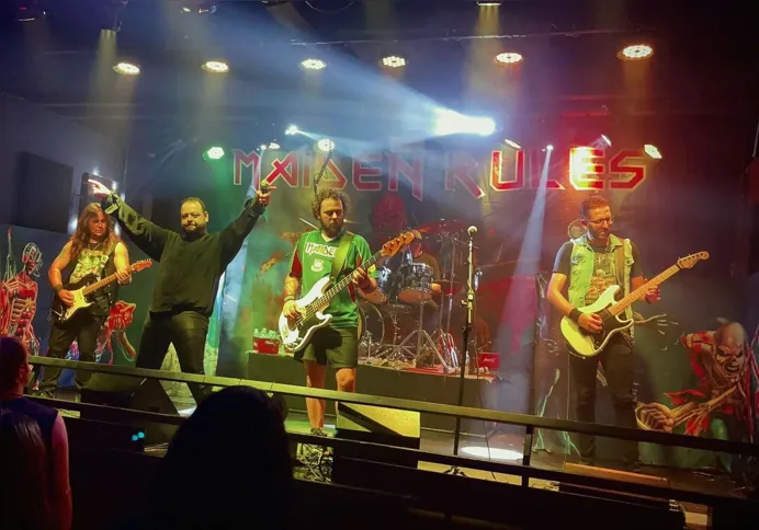 Também neste sábado, o Capivara's recebe 'Maiden Rules'.