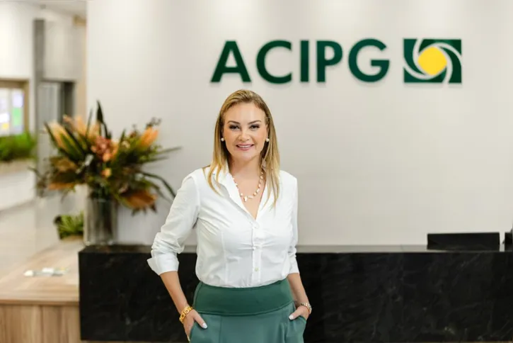 A presidente da Acipg, Giorgia Bin Bochenek, garante fiscalização da Associação com as obras dos Contornos
