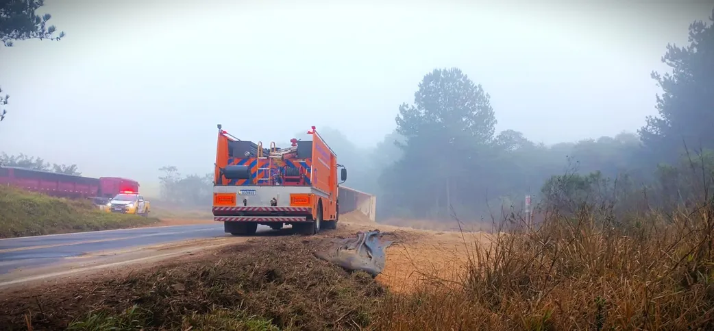 Equipes de socorro foram acionadas para a ocorrência