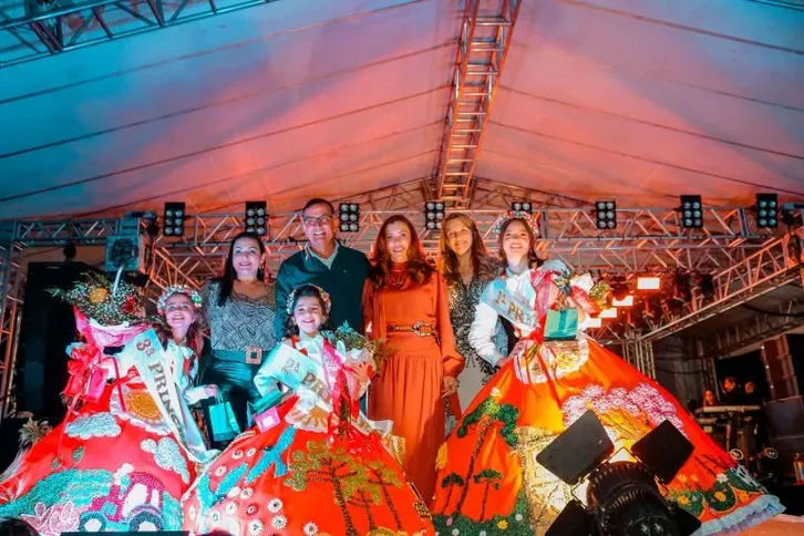 Desfile de Princesa da Festa valoriza costumes típicos da cultura em Tibagi