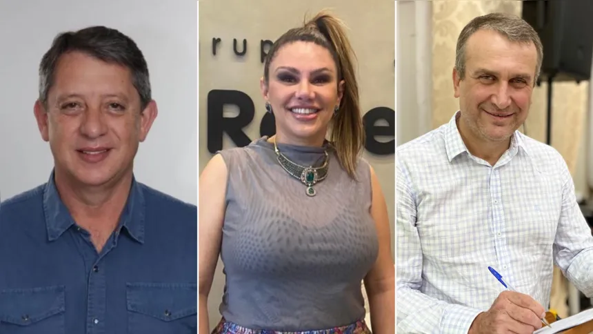 Gerson Nunes, Dayane Sovinski e Irani Barros