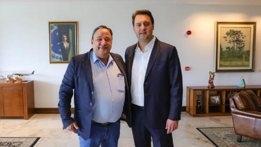 Hussein Bakri e Ratinho Junior