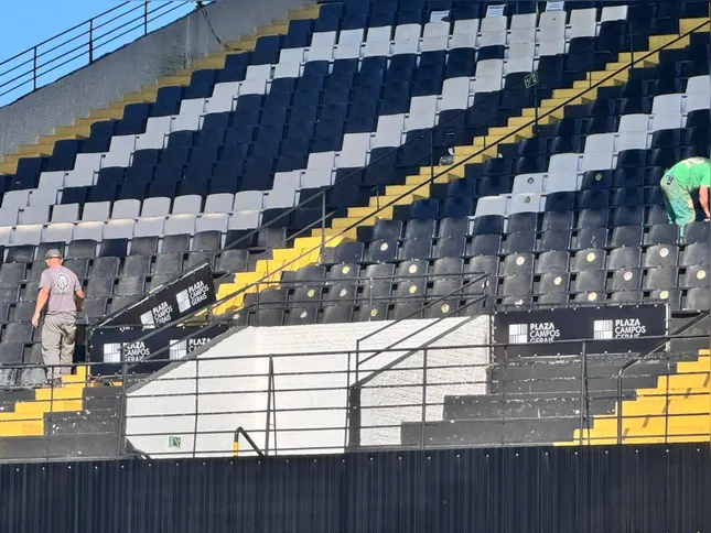 A marca do Shopping Plaza Campos Gerais passa a fazer parte da experiência dos torcedores do Operário Ferroviário Esporte Clube.