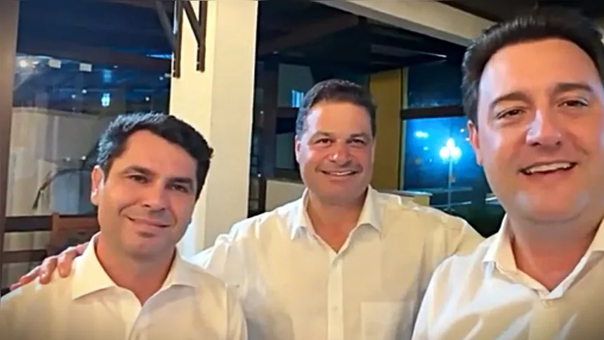 Alexandre Curi, Sandro Alex e Ratinho Junior