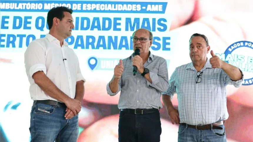 Ratinho Junior, Ary Carneiro Junior e Hussein Bakri