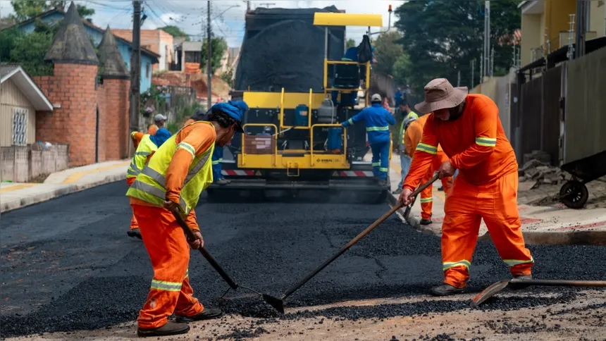Obra da Prefeitura Municipal de Ponta Grossa