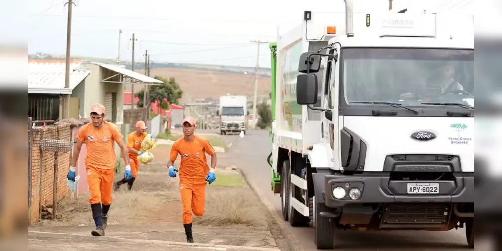 Ao todo, Ponta Grossa conta com cerca de 270 profissionais na estrutura operacional da limpeza urbana
