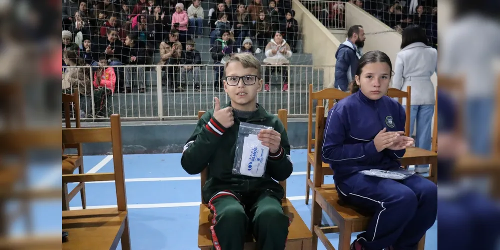 Em Piraí do Sul, 2.493 estudantes participaram da triagem oftalmológica realizada nas escolas