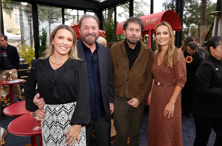 Michelle Perussolo, João Carlos Perussolo, João Armentano e Aline Perussolo