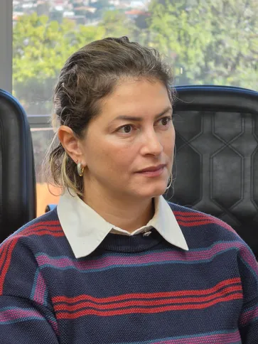 A presidente do CDEPG, Priscilla Garbelini Jaronski.
