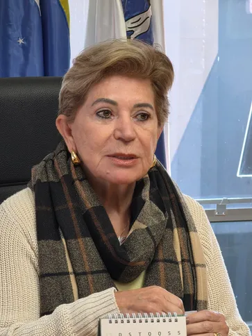A prefeita de Ponta Grossa, Elizabeth Schmidt.