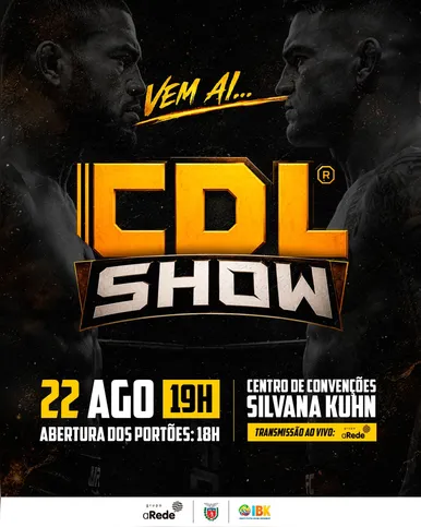 Imagem ilustrativa da imagem CDL Show reúne grandes nomes das artes marciais com transmissão do Portal aRede