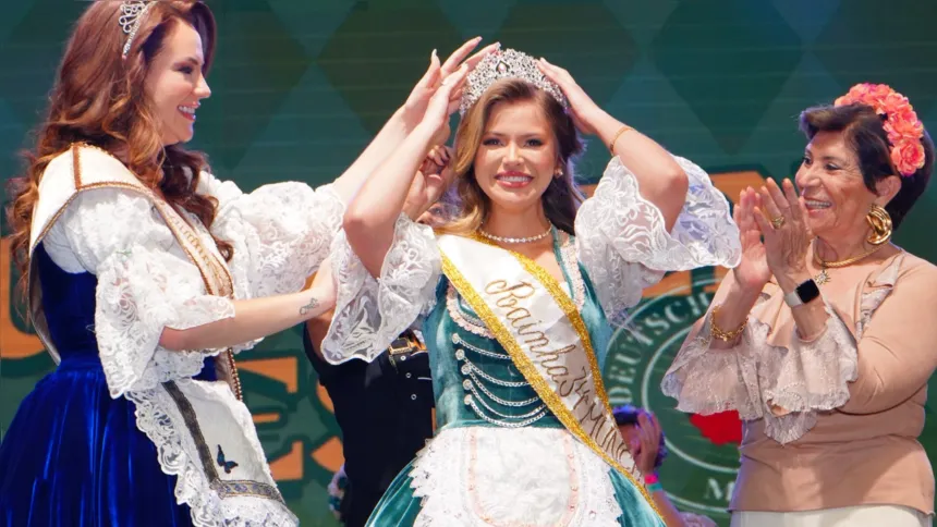 Serão eleitas a Rainha, a 1ª Princesa, a 2ª Princesa e a Miss Simpatia