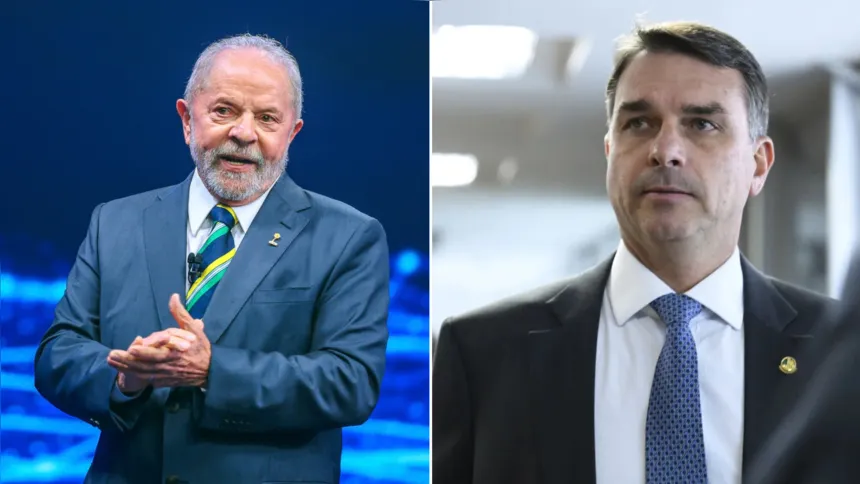 Pesquisas apontam que Lula e Flávio Bolsonaro serão os candidatos mais votados