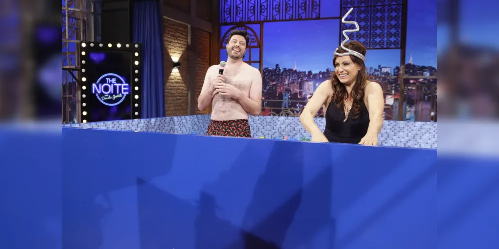 Hoje, como entrevistada do ‘The Noite’, no SBT, Isadora Riberto vai reviver a vinheta do ‘Fantástico’, criada Hans Donner nos anos 1980. Incentivada pelo apresentador, ela vai reviver a cena, valendo-se de uma piscina de bolinhas.