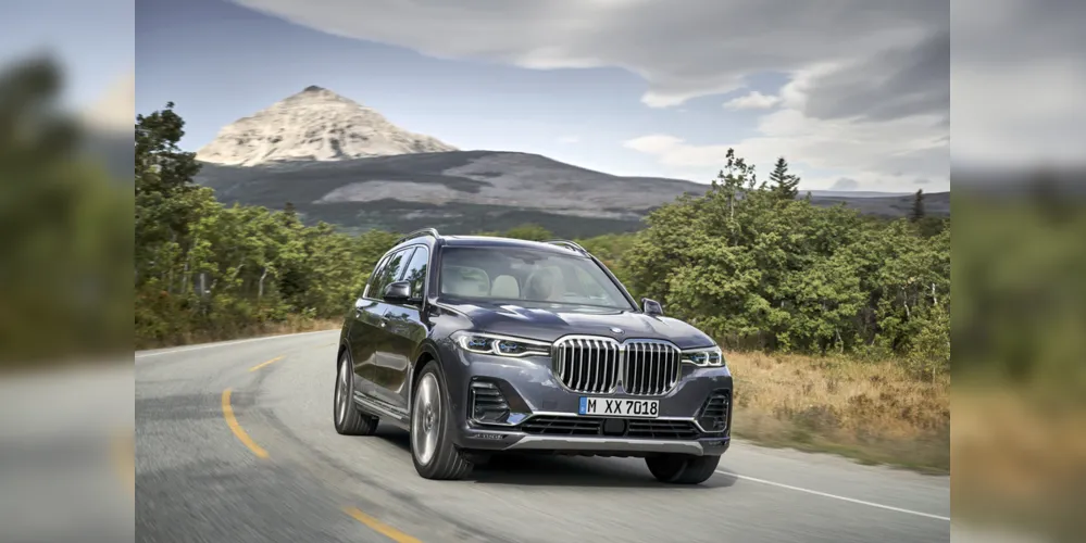 É a Primeira aparição pública do novo BMW X7, confirmado para estrear no Brasil em 2019
