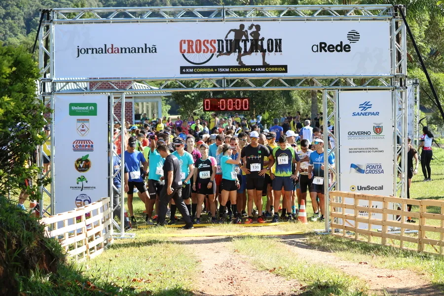 Primeira edição da prova realizada neste domingo no Iate Clube Ponta Grossa