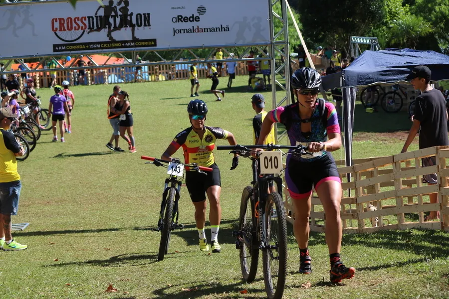 Atletas superam desafios no primeiro Cross Duathlon de PG