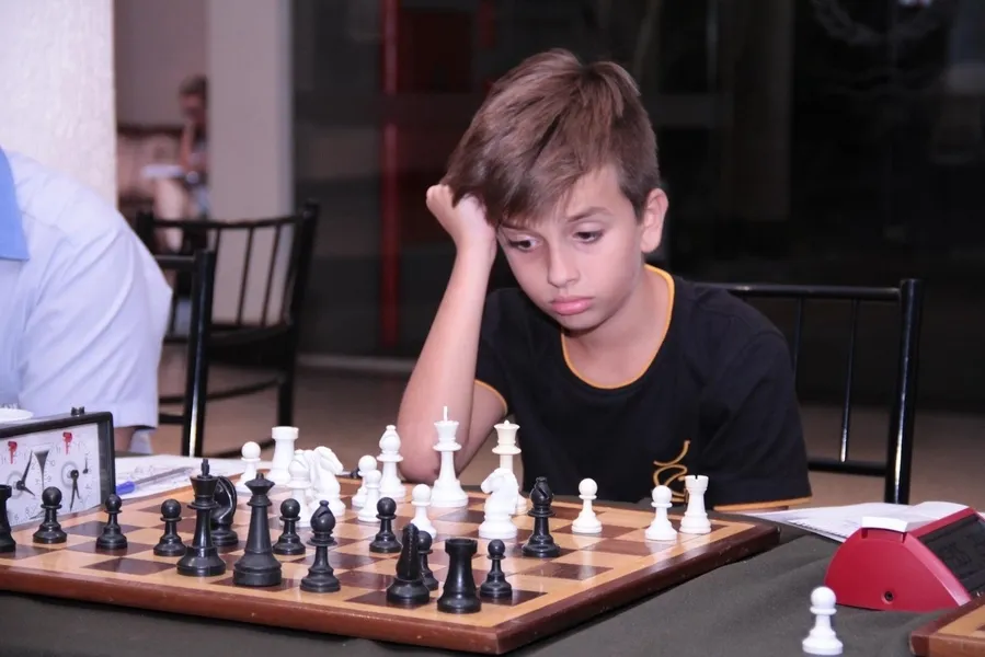 Treino para o campeonato paranaense de xadrez