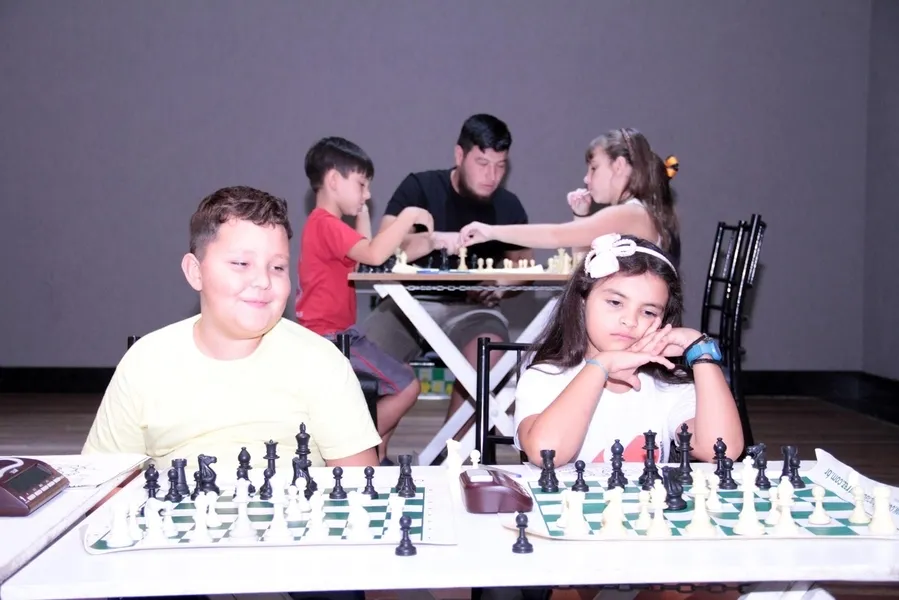 Treino para o campeonato paranaense de xadrez