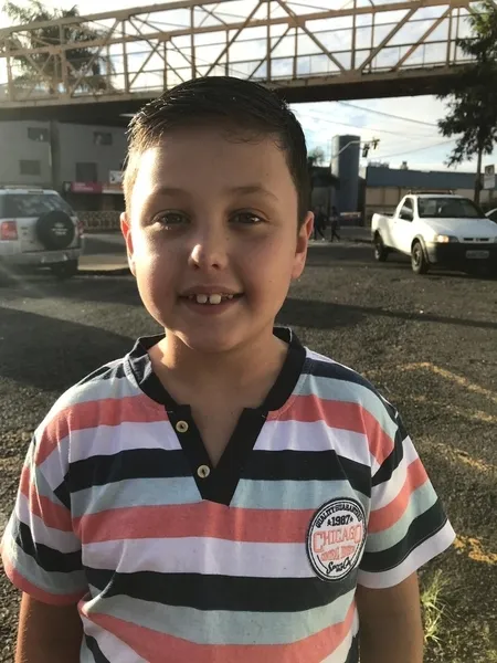 – Eduardo estampa nossa coluna com seu sorriso, ele é filho de Ana Carolina e Cleverson Ferreira