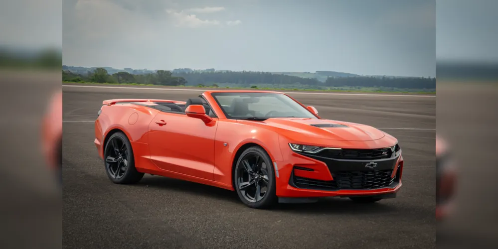 O Camaro é capaz de acelerar de 0 a 100 km/h em apenas 4,2 segundos