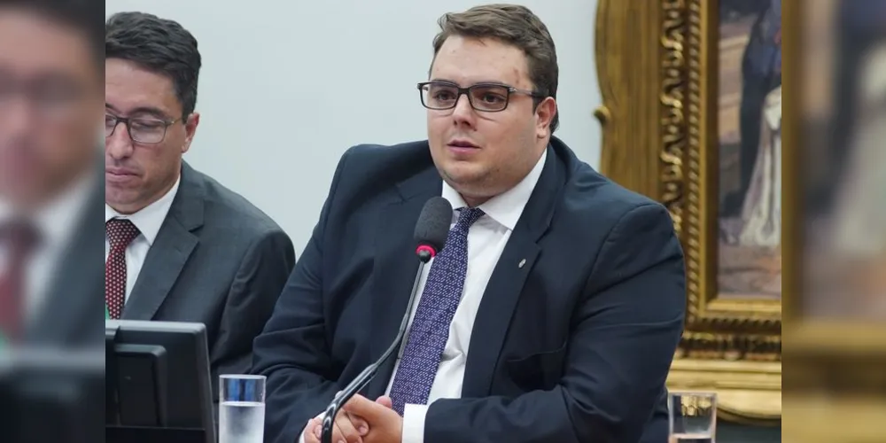 O deputado Felipe Francischini, presidente da CCJ da Câmara