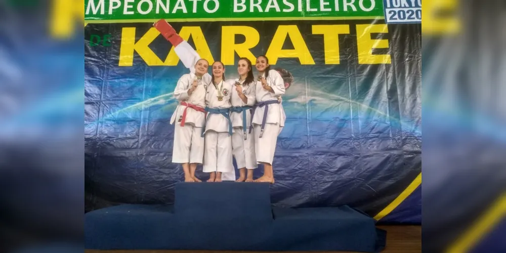 Com o resultado, a carateca volta a integrar a Seleção Brasileira da CBK