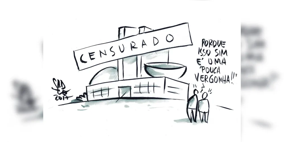 Imagem ilustrativa da imagem Charge da edição desta quinta-feira (23/05/2019) do JM