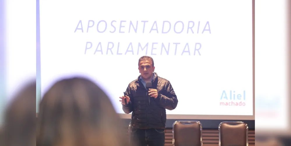 Imagem ilustrativa da imagem Aliel participa de
seminário sobre Previdência no Sindserv