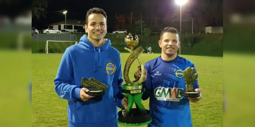 Rildo Possagno (Artilheiro) /Aurélio Oliveira(Defesa menos vazada)
