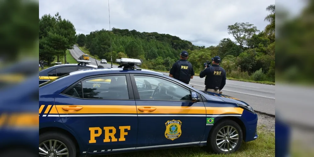 mais de 4,6 mil veículos tiveram suas placas capturadas por radares portáteis da PRF