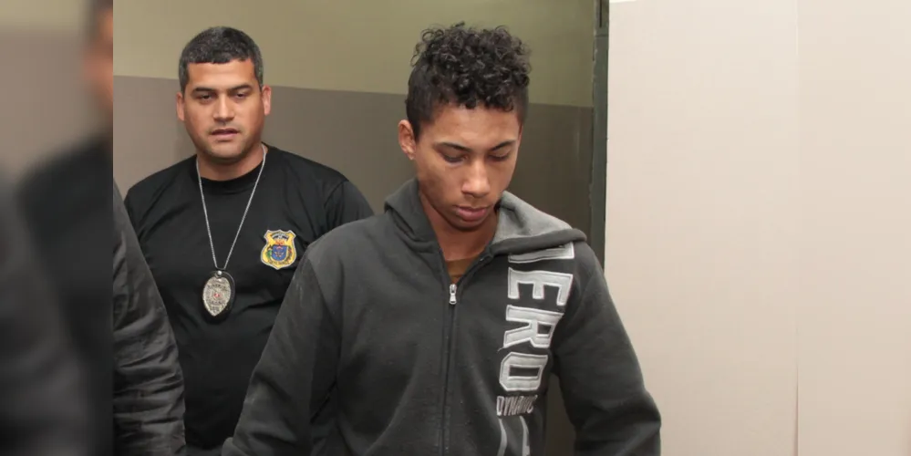 Dario na época do crime, quando se entregou às autoridades