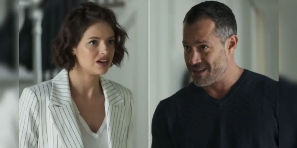 A Dona do Pedaço: Jô fala com Agno sobre o documento que devolve a fábrica para Maria da Paz