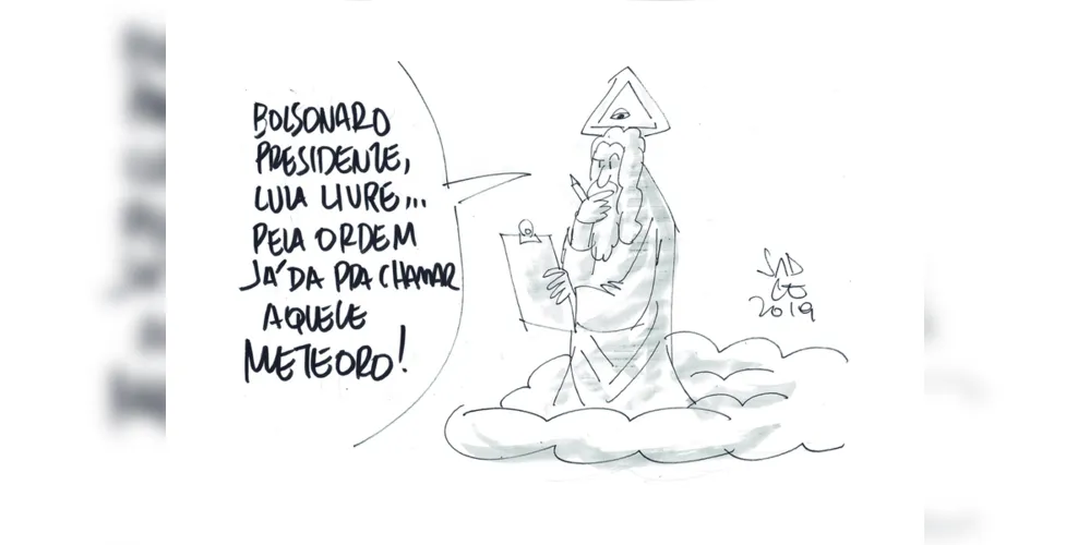 Imagem ilustrativa da imagem Charge da edição deste fim de semana (30/11 a 2/12/2019) do JM