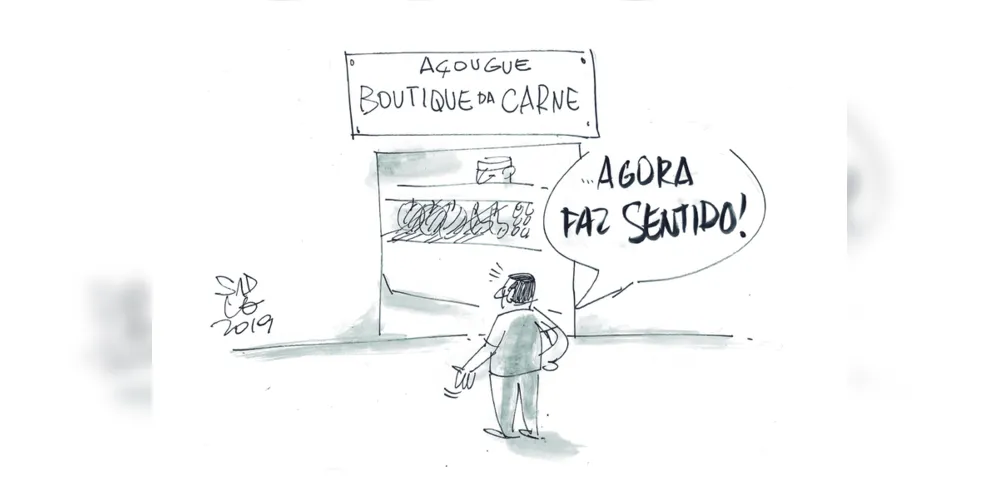 Imagem ilustrativa da imagem Charge da edição desta quinta-feira (12/12/2019) do JM