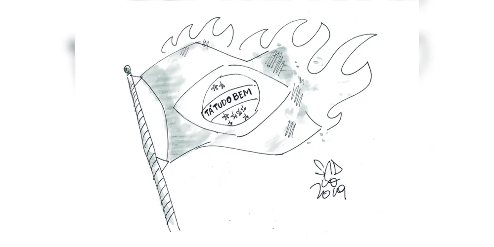 Imagem ilustrativa da imagem Charge da edição deste fim de semana (14, 15 e 16/12/2019) do JM