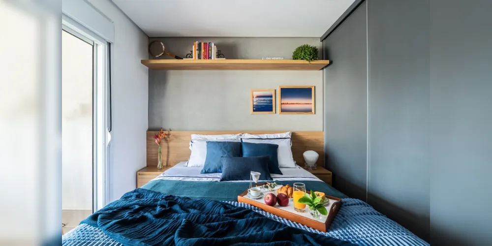 Imagem ilustrativa da imagem Apartamento compacto ganha estilo com alto padrão