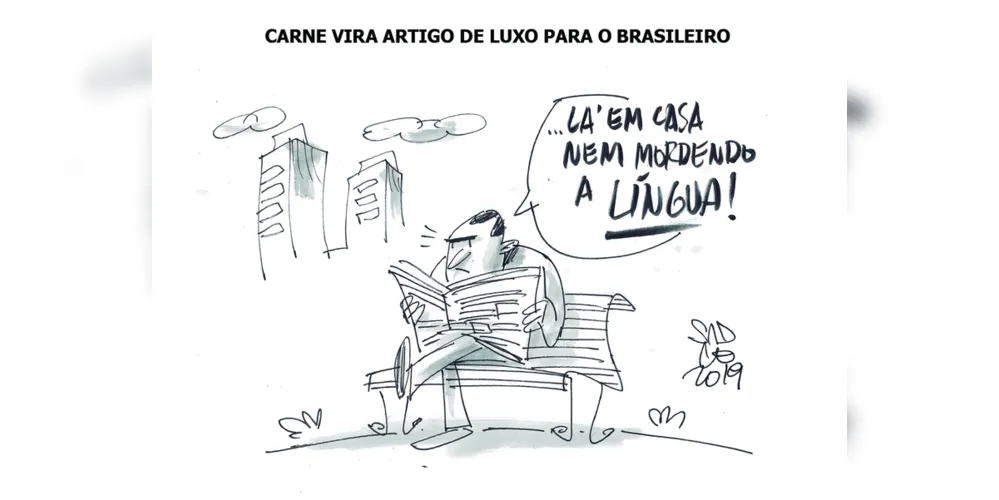 Imagem ilustrativa da imagem Charge da edição deste fim de semana (01, 02 e 03/02/2020) do JM