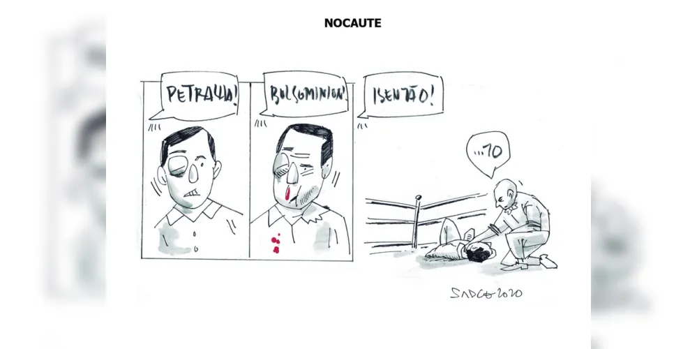 Imagem ilustrativa da imagem Charge da edição desta quinta-feira (06/02/2020) do JM