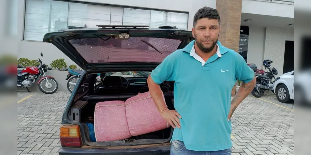 Nilton Cezar teve seu antigo imóvel incendiado precisa de ajuda para recomeçar a vida