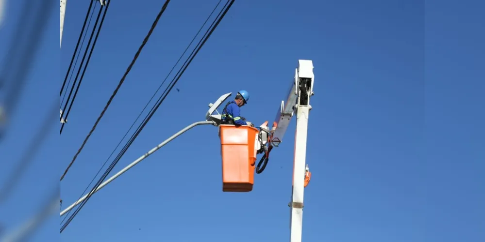 Ao todo, foram 11.926 solicitações para manutenção, implantação e melhorias da iluminação pública.