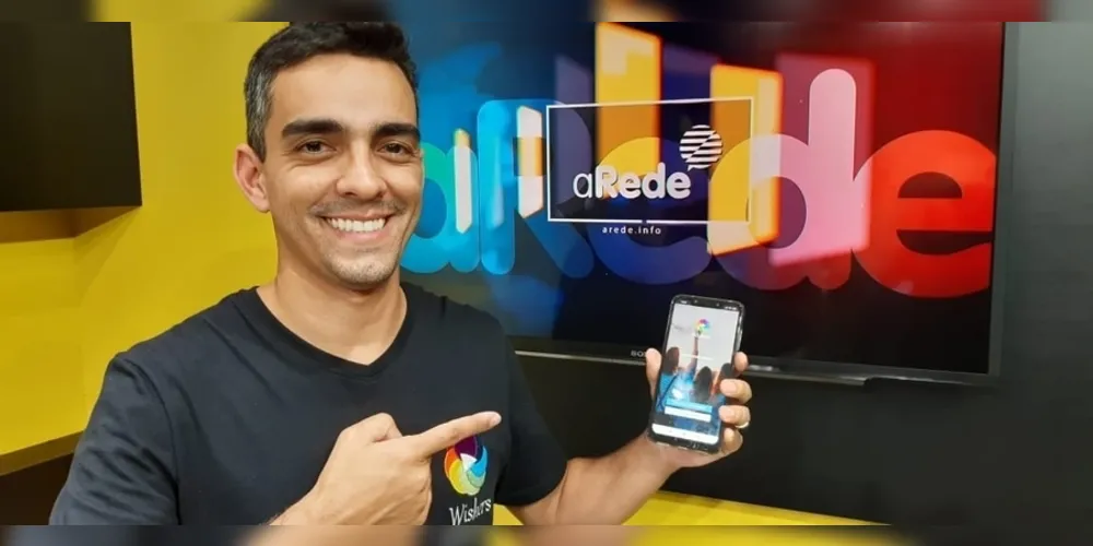 O aplicativo de celular ‘Wishers’ reúne profissionais que podem divulgar diversos serviços e eventos