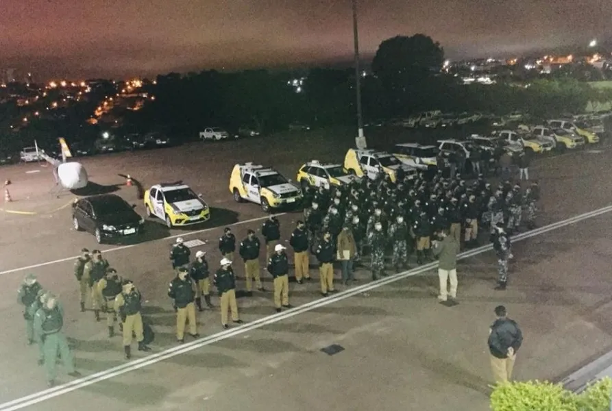 Megaoperação da PM prende 12 pessoas em PG