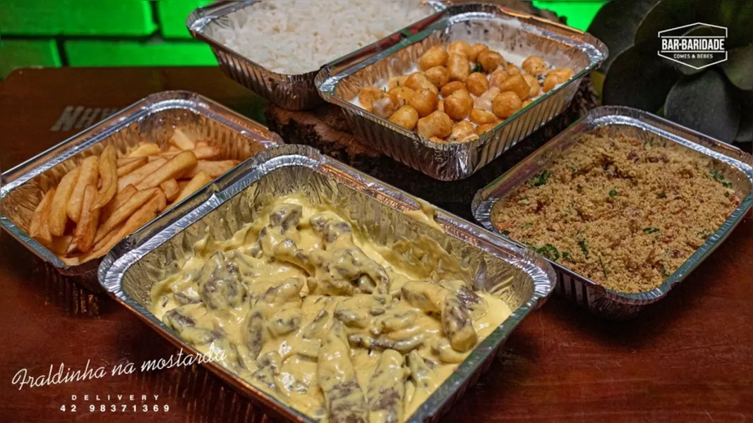 Neste período, o estabelecimento passou a utilizar o nome de ‘Bar.baridade Comes e Bebes’, levando a comida de boteco para o conforto das residências