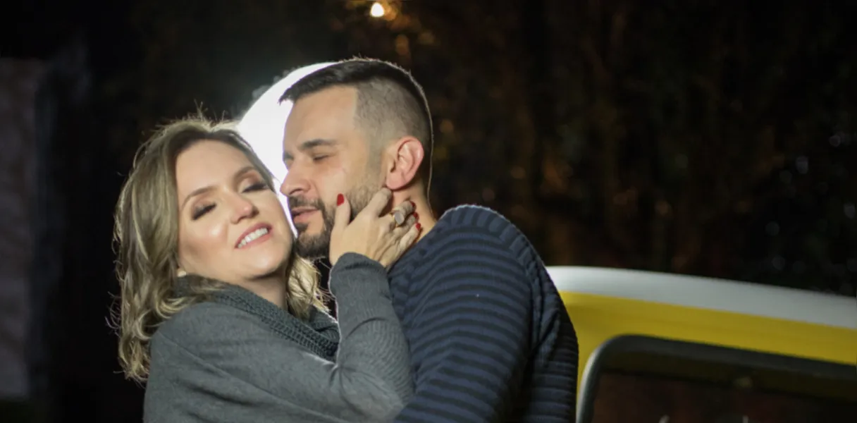 Edevandro Relis e Cintia Caroline Stockly