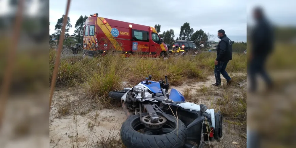 Imagem ilustrativa da imagem Rapaz tem a perna amputada em acidente