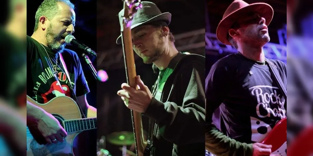 No repertório a banda traz covers do rock nacional e internacional