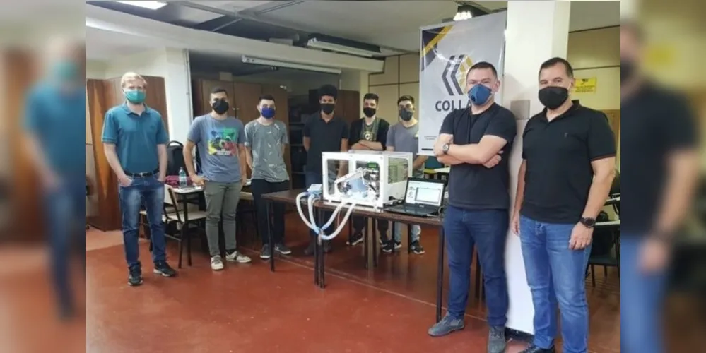 Objetivo dos pesquisadores é ajudar pacientes internados com coronavírus. Ventilador é de baixo-custo