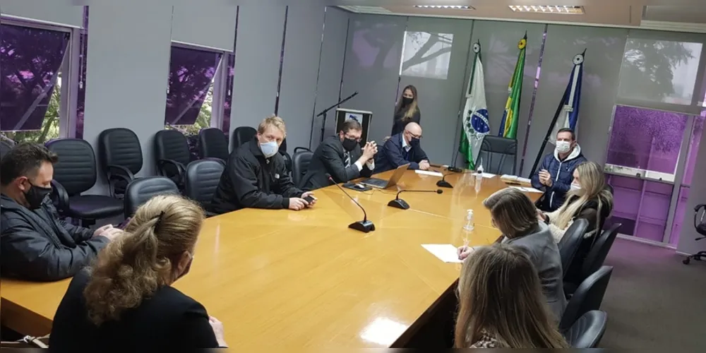 Parlamentar esteve na Prefeitura de PG para tentar a viabilização